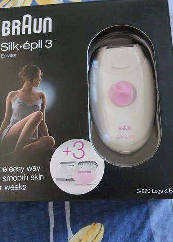Braun Silk-épil 3 Epilatör Beyaz