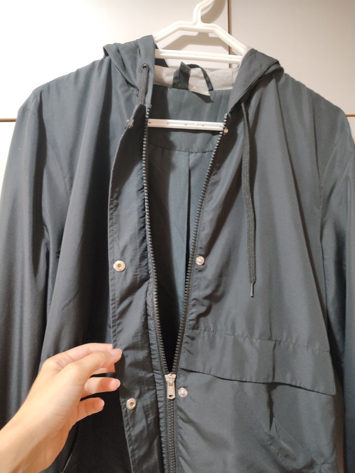 Siyah Yağmurluk - Görsel 3