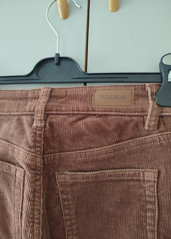 Kahverengi Kadın Süet Pantolon - Görsel 4