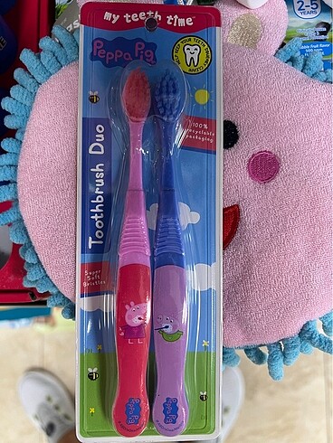 Peppa pig diş fırçası