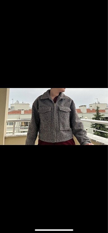 s Beden Zara model gri ceket