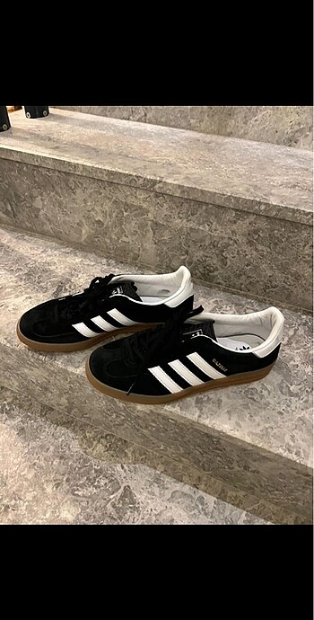 41 Beden siyah Renk Gazelle spor ayakkabı