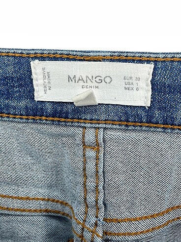 32 Beden mavi Renk Mango Jean / Kot %70 İndirimli.