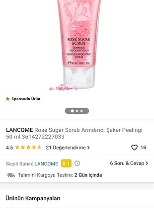 LANCOME SCRUB