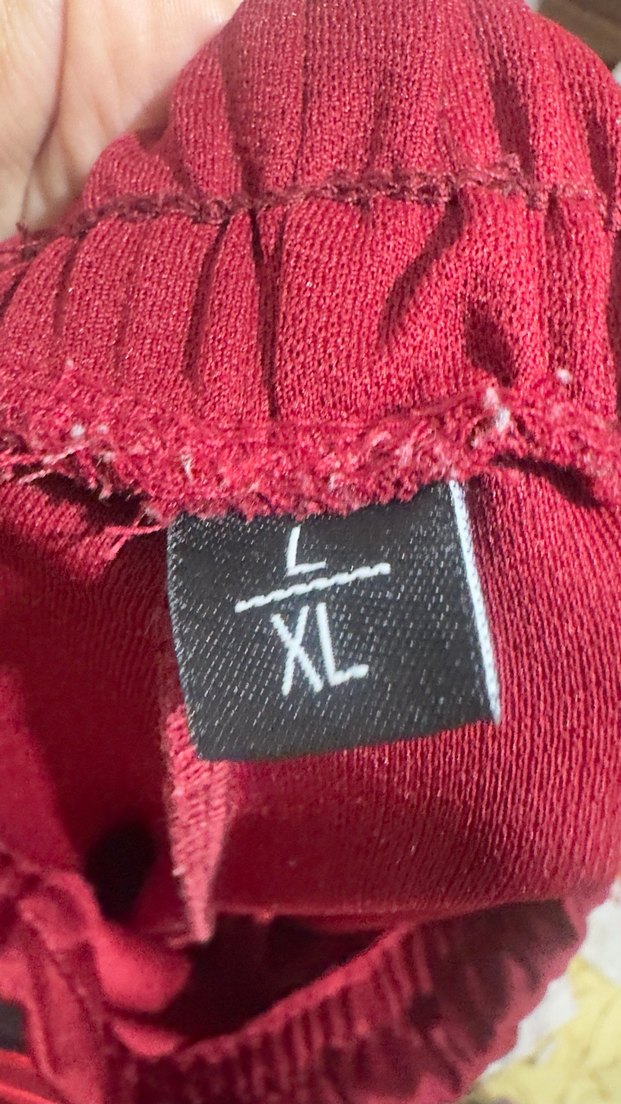 Bordo Kadın Midi Kumaş Pantolon - Görsel 3