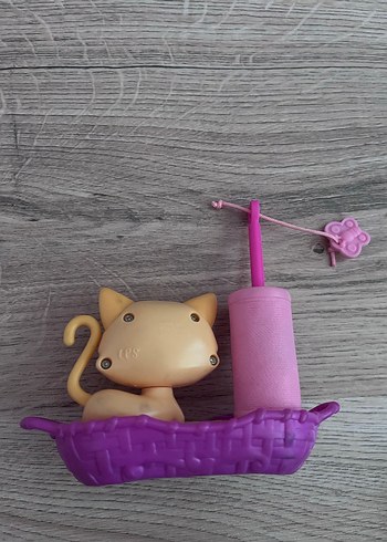  LPS MİNİŞ YATAKLI KEDİ