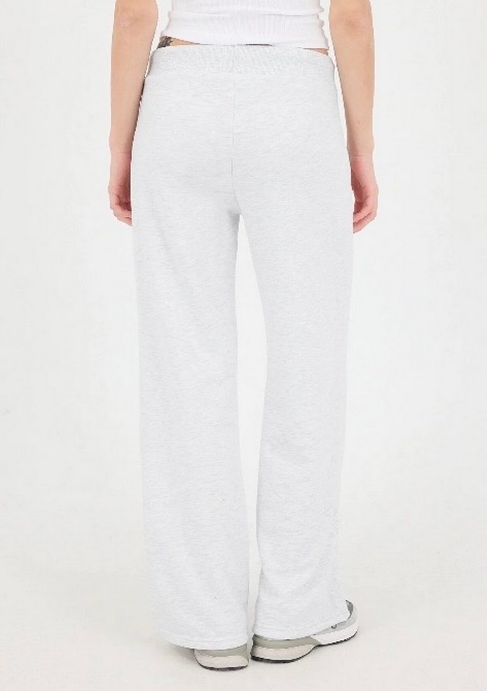 Addax Wide Leg Gri Eşofman - Görsel 2