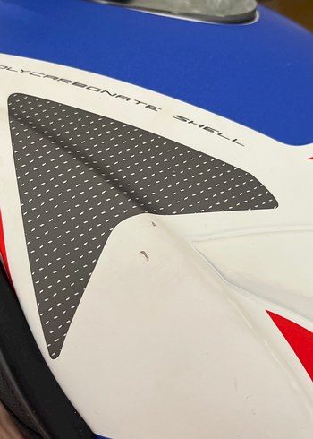 RS2 Helmets Kask Mavi Kırmızı Beyaz - Görsel 6