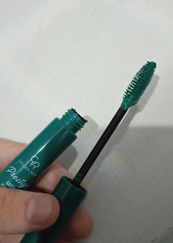  Beden Golden Rose Parlak Yeşil Maskara ve Eyeliner Set