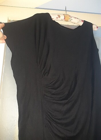Gusto siyah elbise - Görsel 7