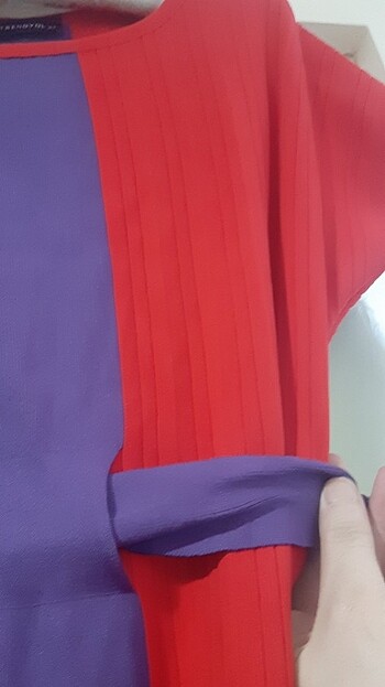 Trendyol her mevsime triko elbise - Görsel 14