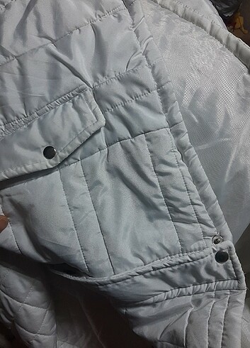 Beyaz hafif mont - Görsel 7