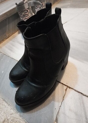 Kadin siyah bot - Görsel 9