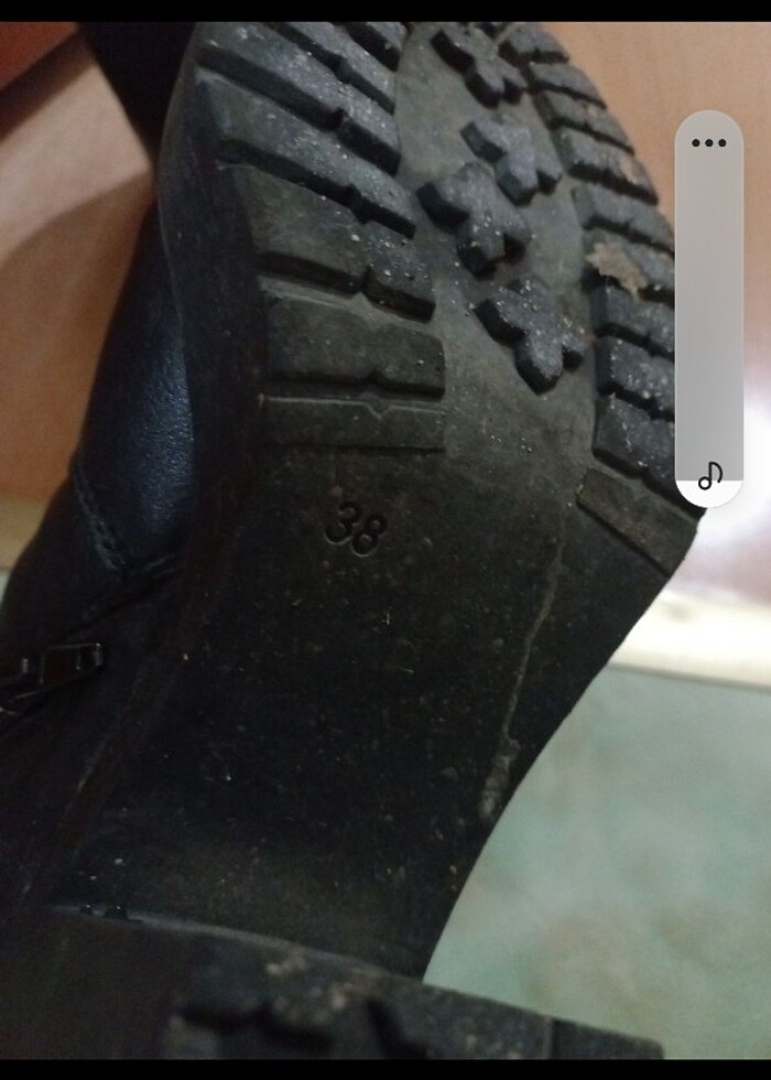 Kadin siyah bot - Görsel 4