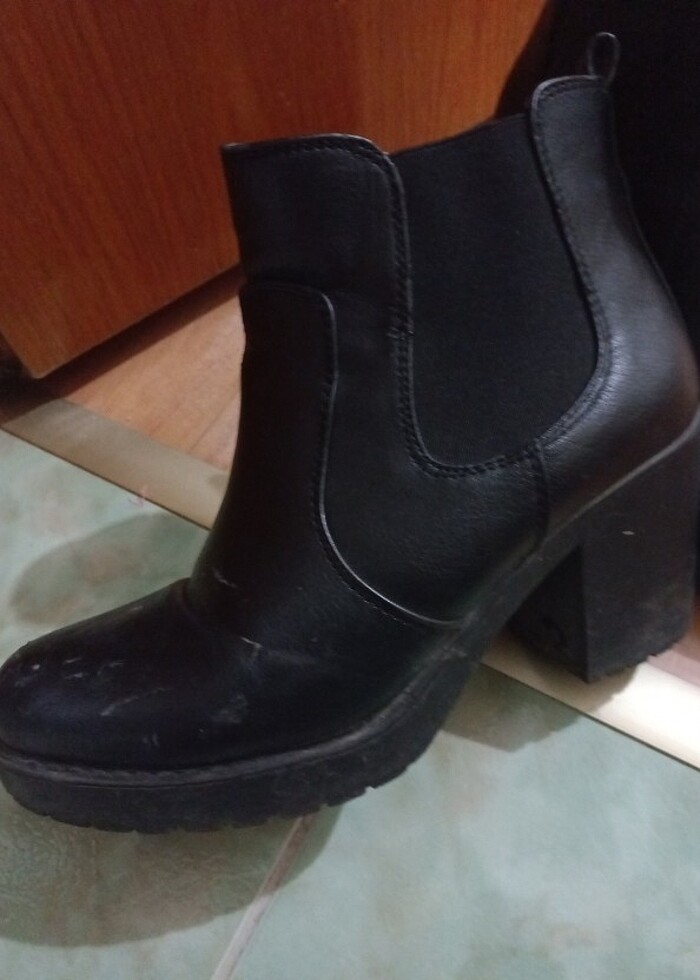 Kadin siyah bot - Görsel 5