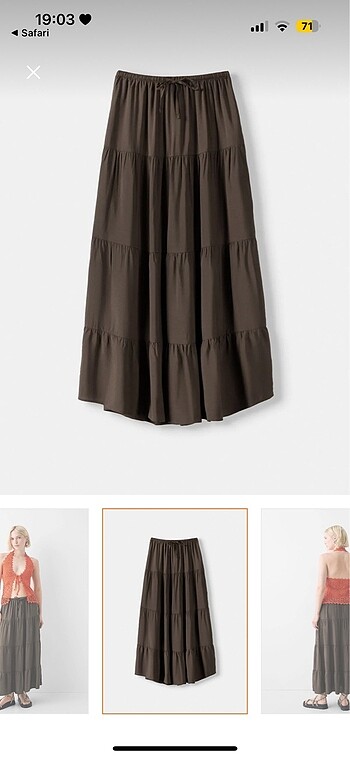 bershka Uzun etek