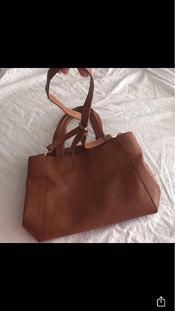 Mavi deri çanta - Görsel 4