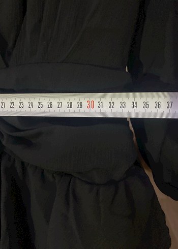 Siyah Gotik Midi Uzun Kollu Kadın Elbise - Görsel 6