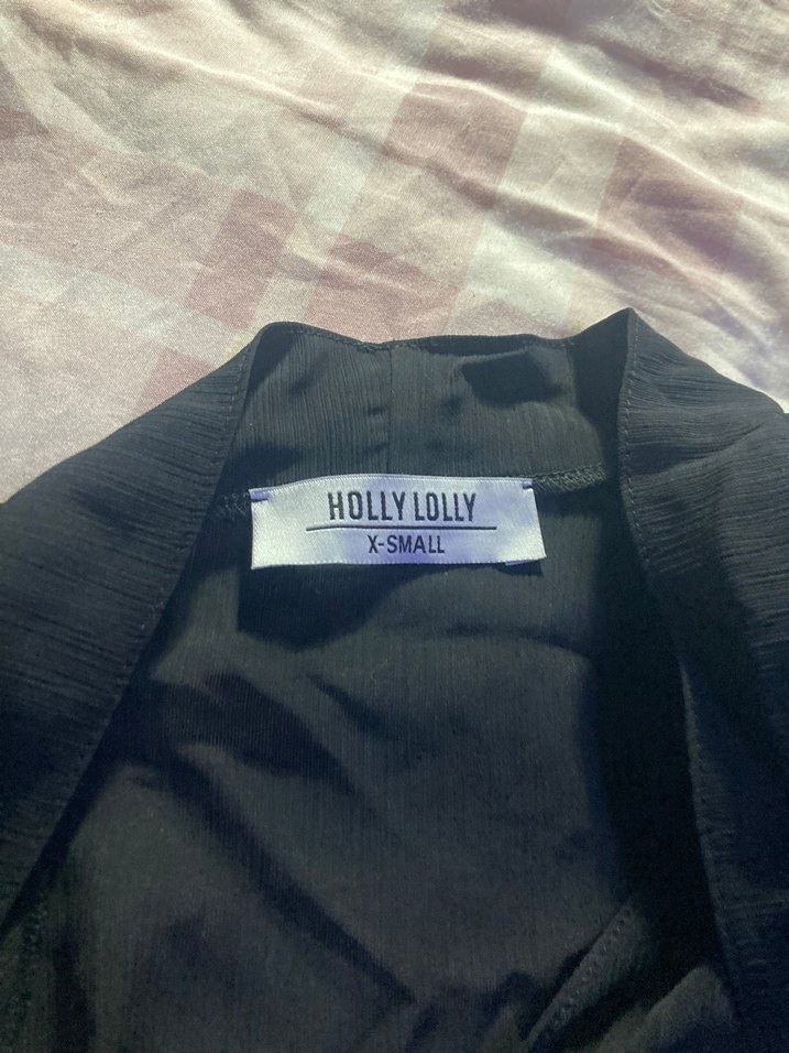 Siyah Gotik Midi Uzun Kollu Kadın Elbise - Görsel 2