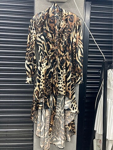 Leopar kumaşlı tunik #tunik #leopar