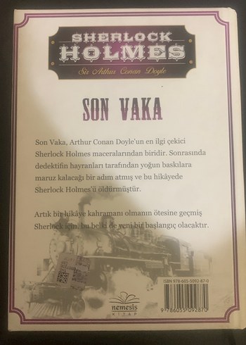 Sherlock Holmes Son Vaka - Sir Arthur Conan Doyle - Görsel 2