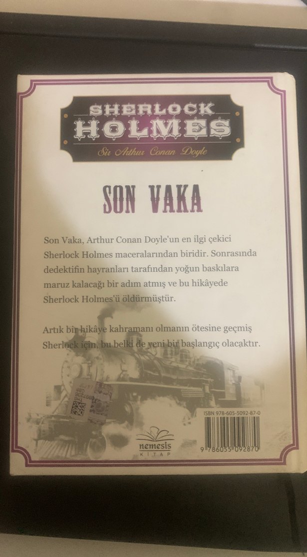 Sherlock Holmes Son Vaka - Sir Arthur Conan Doyle - Görsel 2
