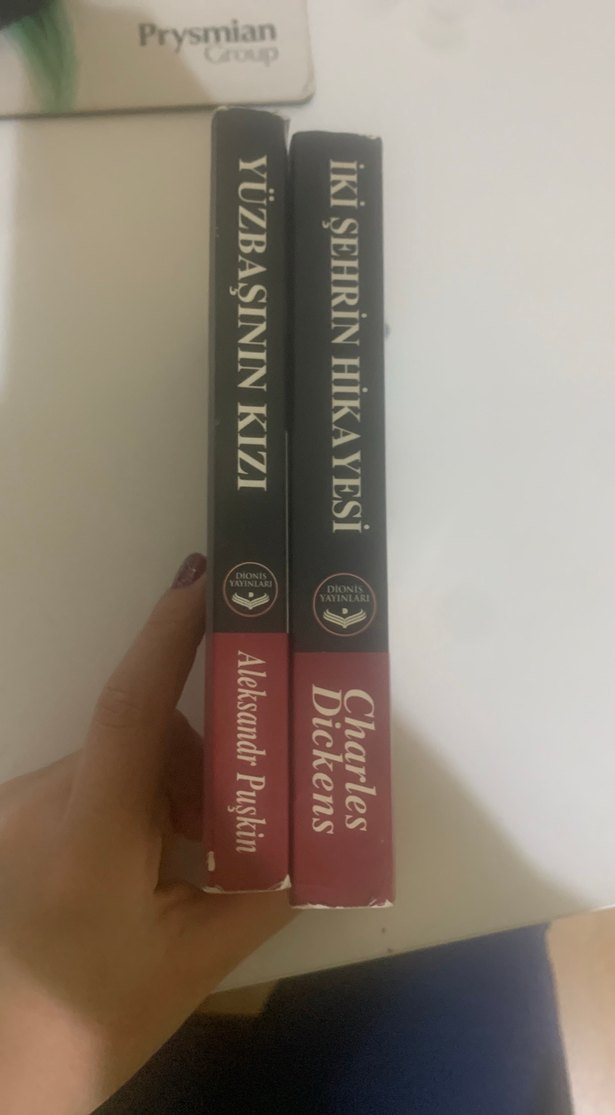 Yüzbaşının Kızı & İki Şehrin Hikayesi Romanları - Görsel 2