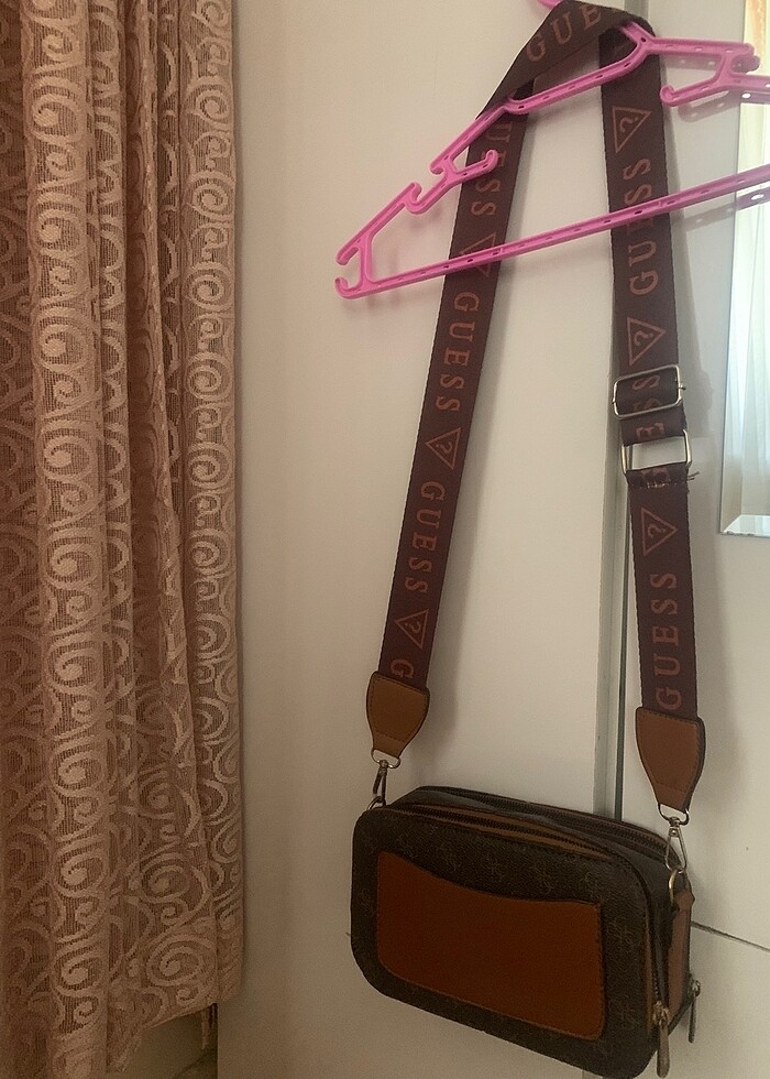 Guess kahverengi çanta - Görsel 2
