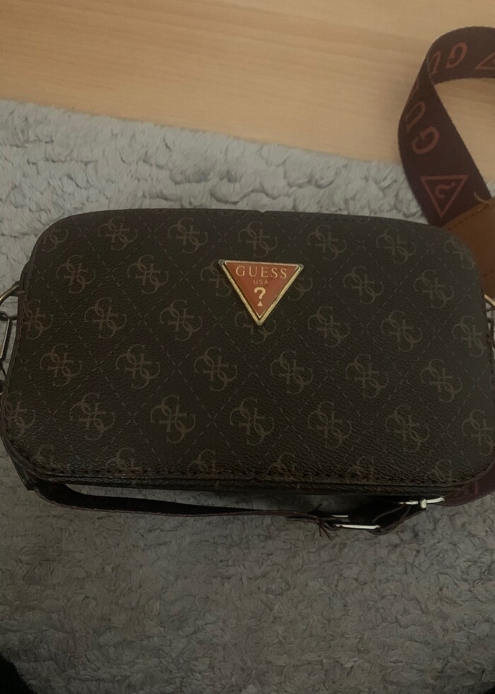 Guess kahverengi çanta - Görsel 5