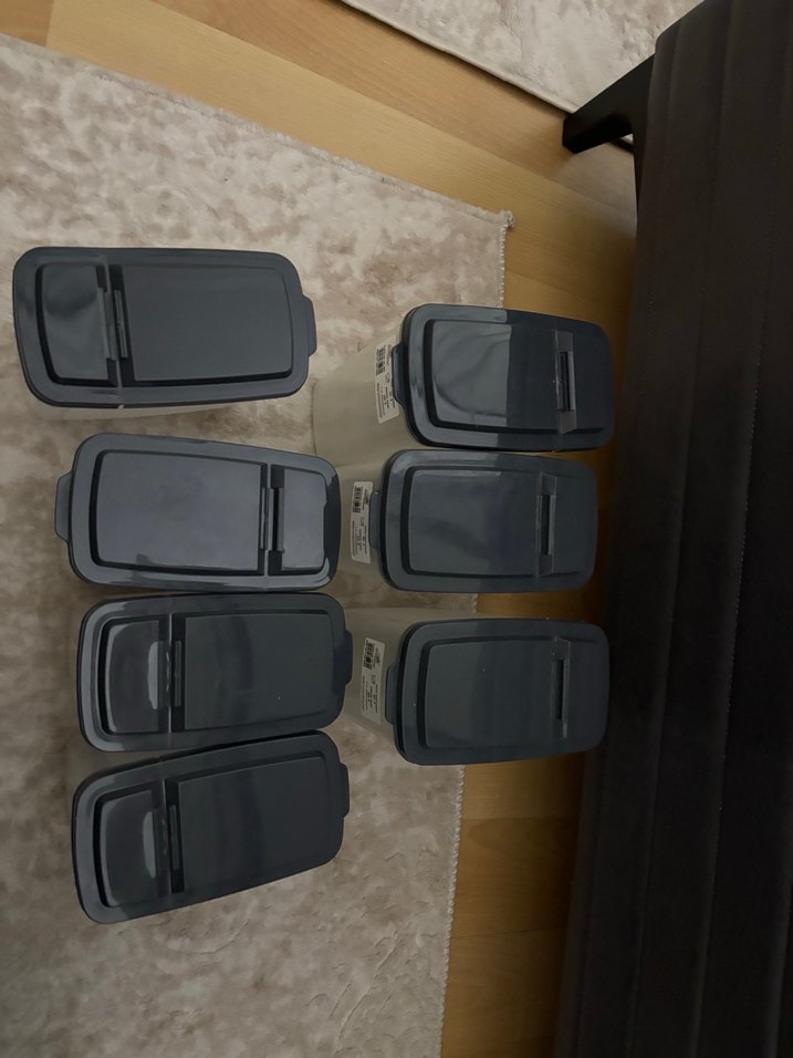 Gri Plastik Mutfak Saklama Kabı - Görsel 5