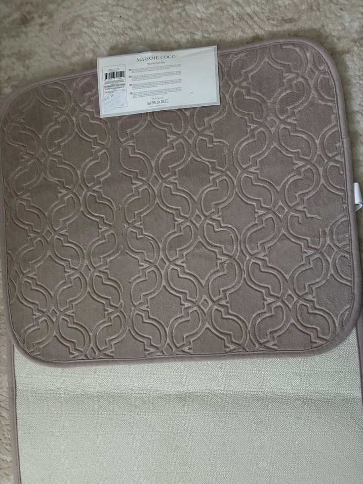 Bej Desenli Banyo Paspası - Görsel 3