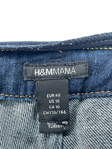 40 Beden mavi Renk H&M Jean / Kot %70 İndirimli.