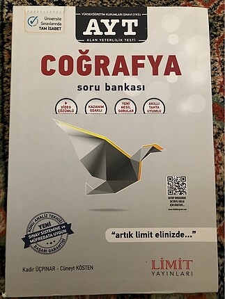 Ayt Coğrafya soru bankası limit yayınları