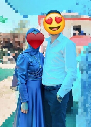 Tesettür abiye elbise - Görsel 3