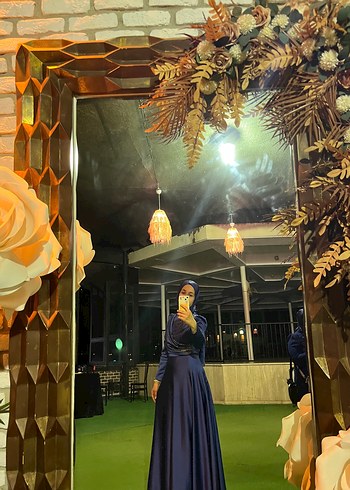 Tesettür abiye elbise - Görsel 4