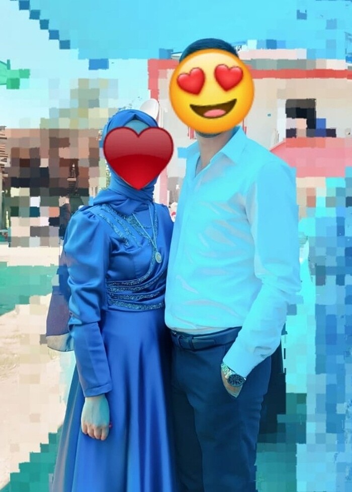 Tesettür abiye elbise - Görsel 3