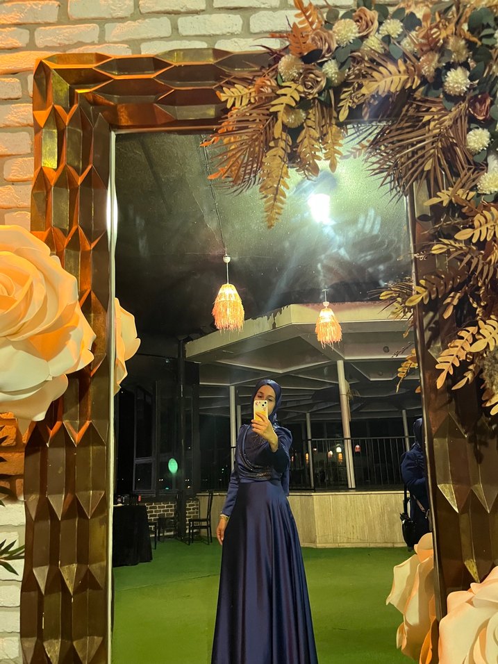 Tesettür abiye elbise - Görsel 4