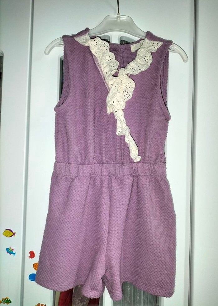 Kız çocuk salopet - Görsel 3