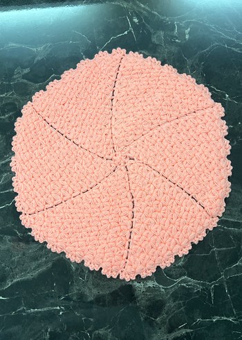 Renkli Örgü Banyo lifi - Görsel 10