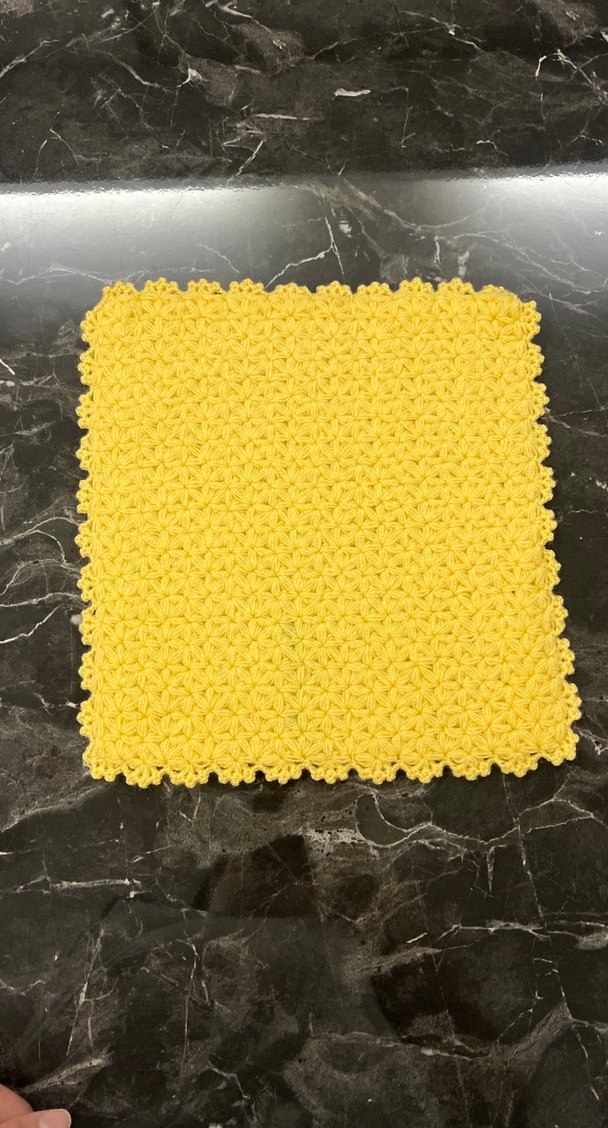 Renkli Örgü Banyo lifi - Görsel 5