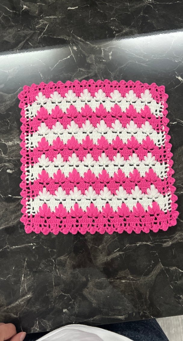 Renkli El Örgüsü Banyo lifleri - Görsel 2