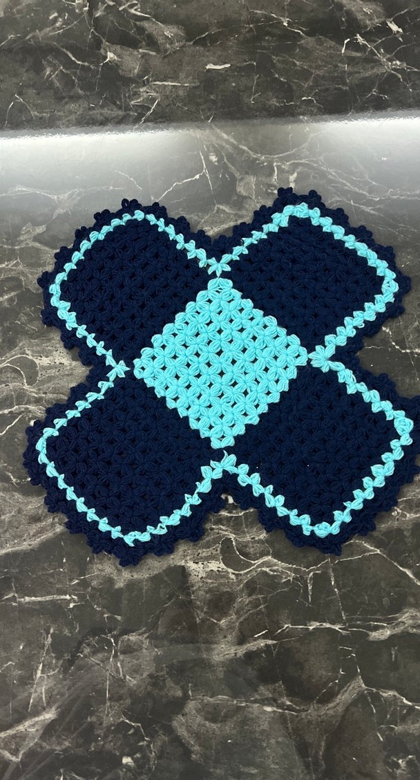 Renkli El Örgüsü Banyo lifleri - Görsel 5