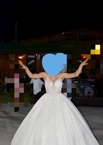 Gelinlik Prenses Gelinlik Beyaz