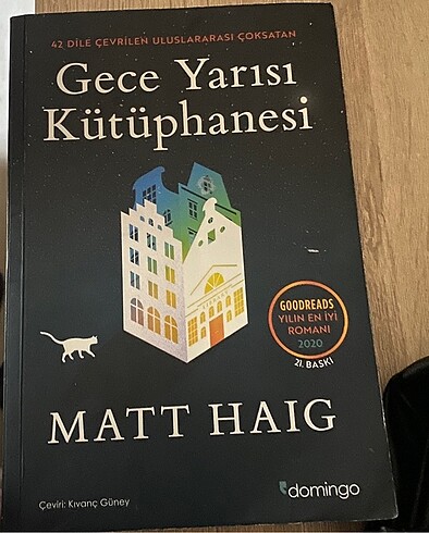 Gece yarısı kütüphanesi kitabı