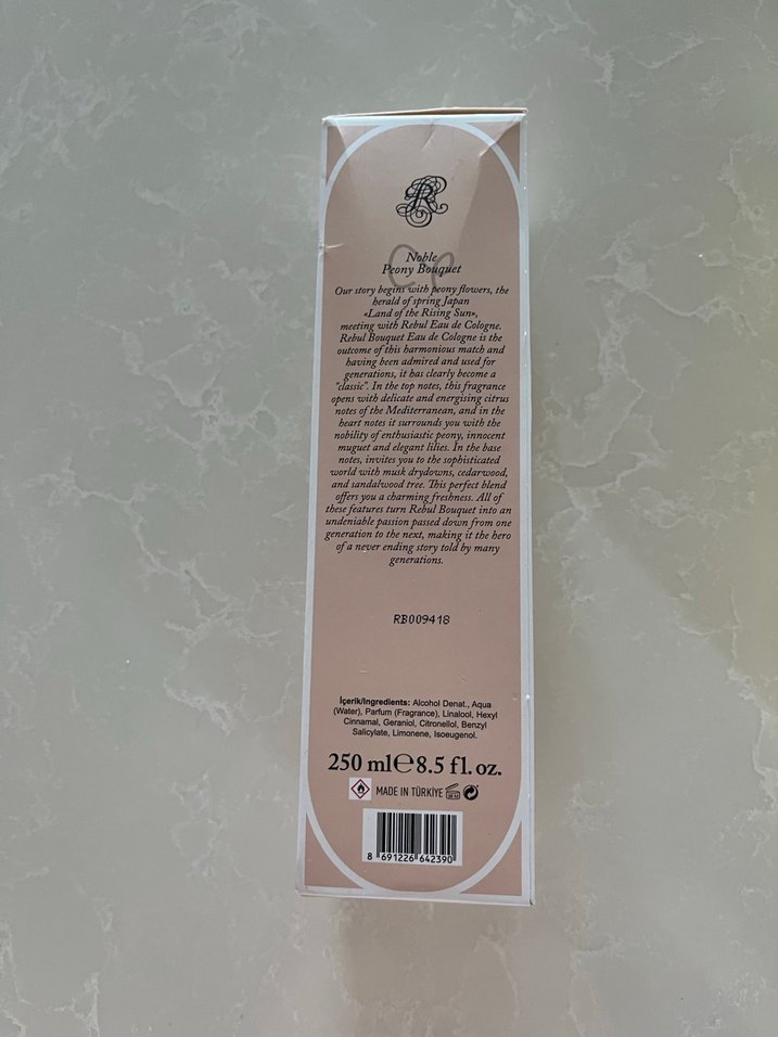 Rebul Bouquet Kolonya - Görsel 2