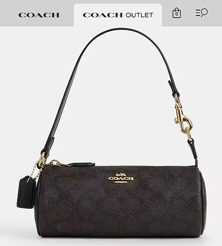 Coach barrel bag