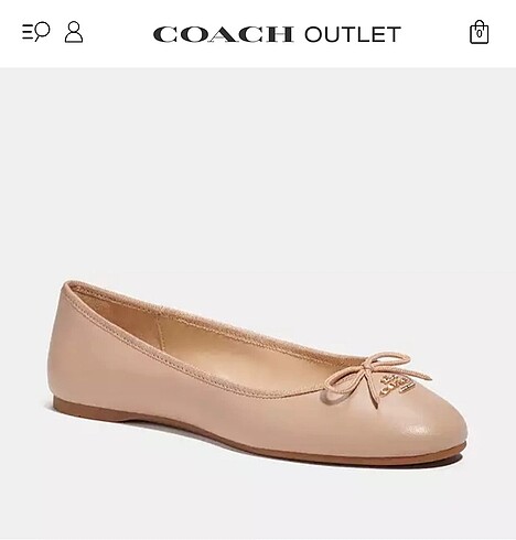 39 Beden siyah Renk Coach alina ballet