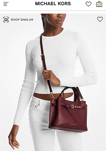 Beden siyah Renk Michael kors emilia çanta