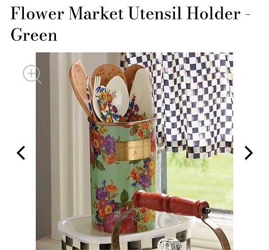 Zara Home Mackenzie childs green flower market