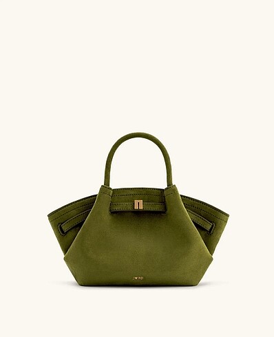 Beden kahverengi Renk Jw pei hana mini faux suede tote bag